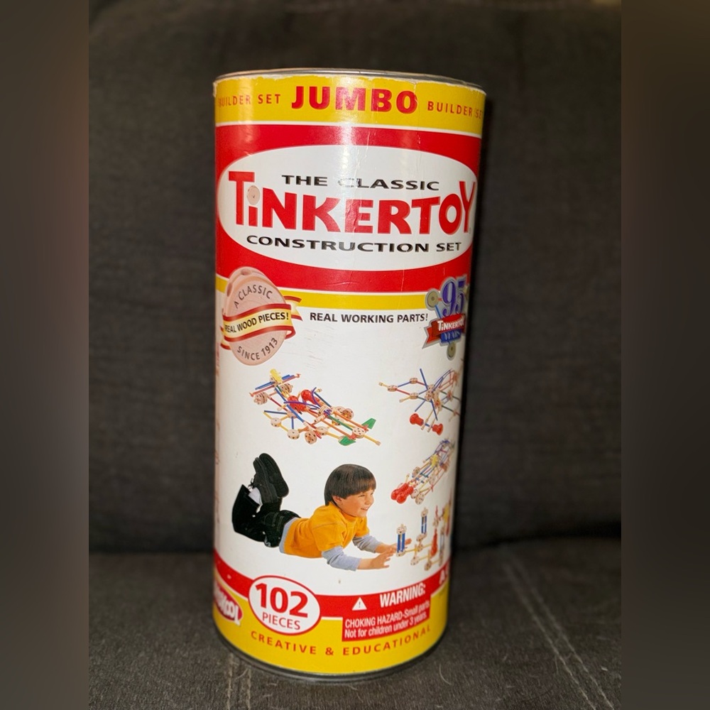 Jumbo Tinkertoy set from 2009
